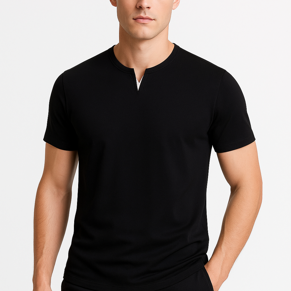 Tee Shirt Homme Slim Fit Élégant et Respirant 2