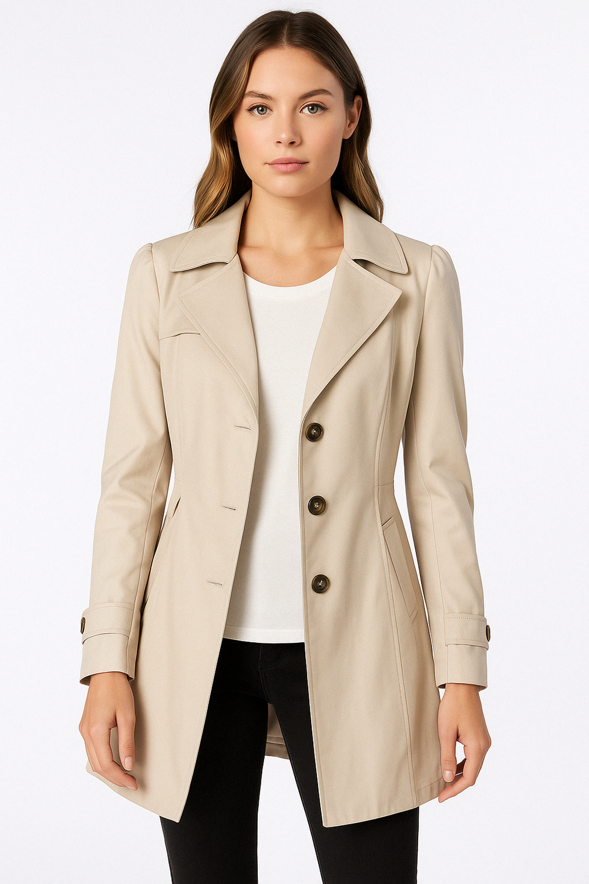 Trench Classique Élégant pour Femme - Polyvalent et Confortable 0