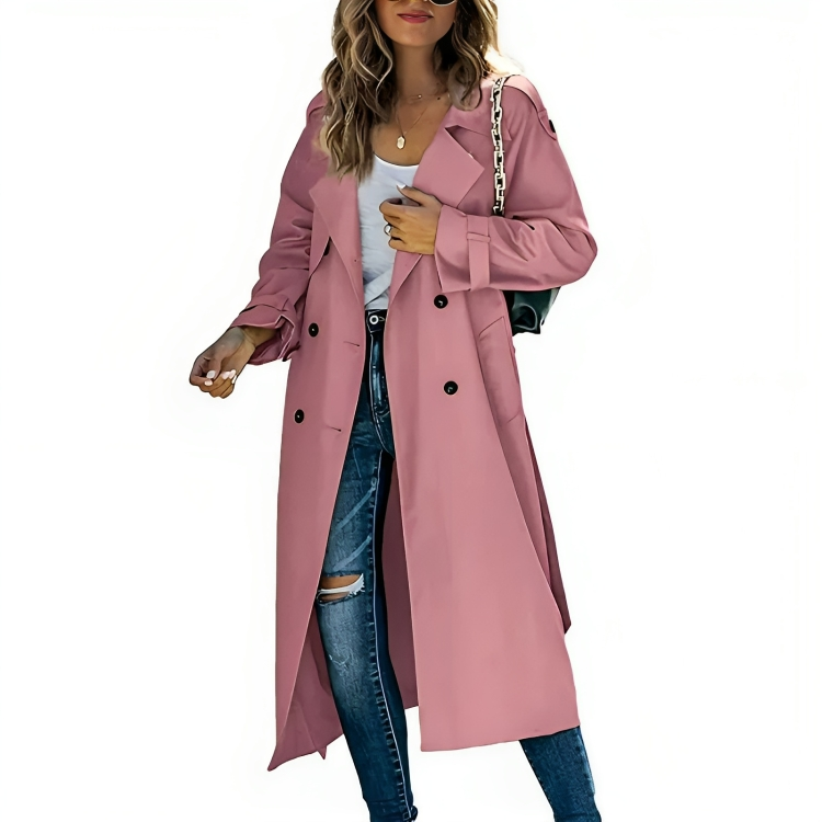 Trench Femme Élégant au Style Intemporel 0