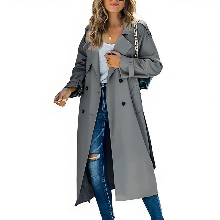 Trench Femme Élégant au Style Intemporel 3