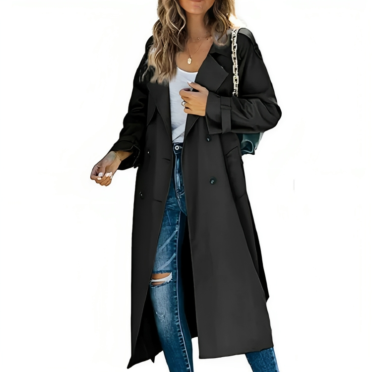 Trench Femme Élégant au Style Intemporel 4