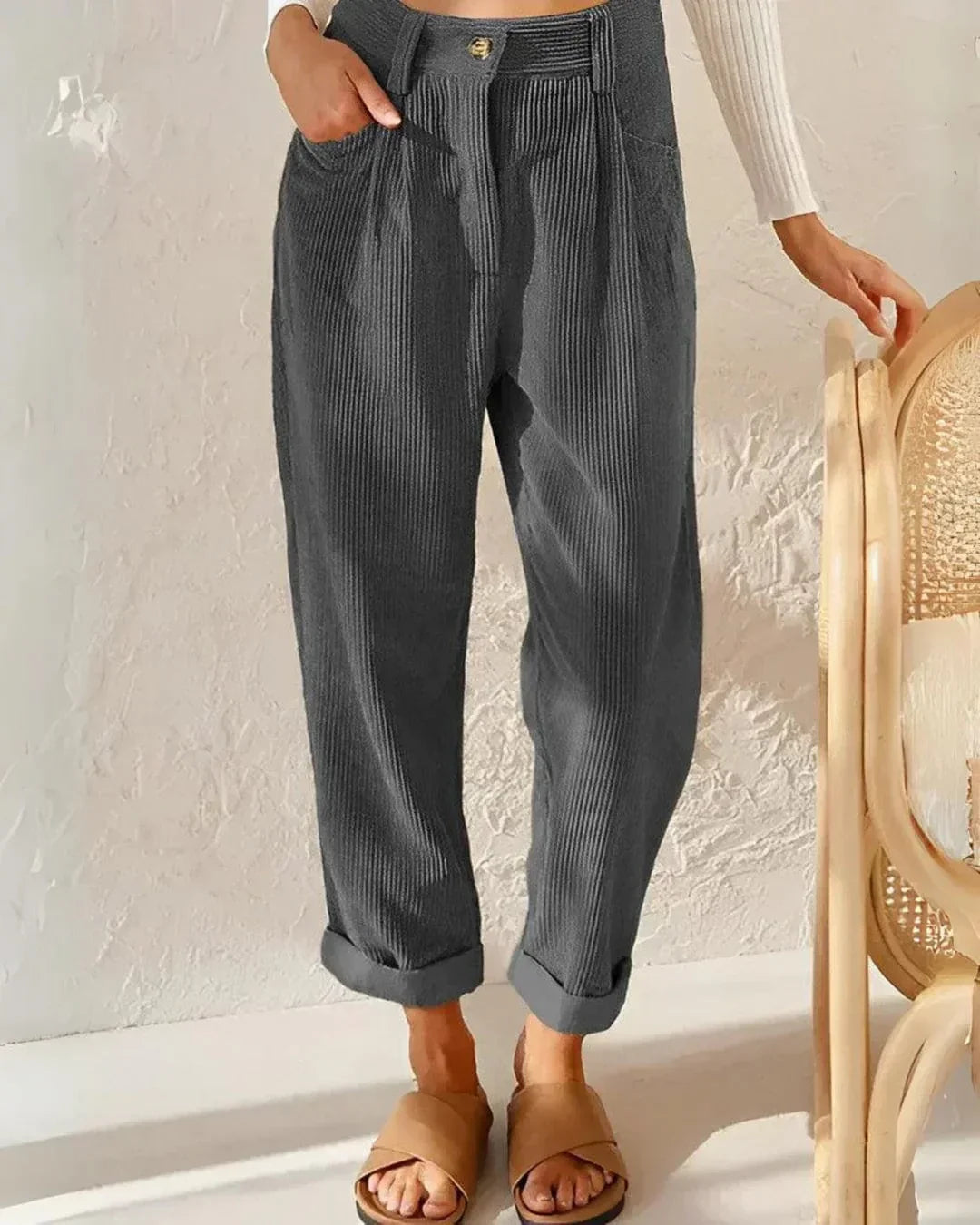 Variant image for Pantalon Femme Élégant au Confort Optimal-31