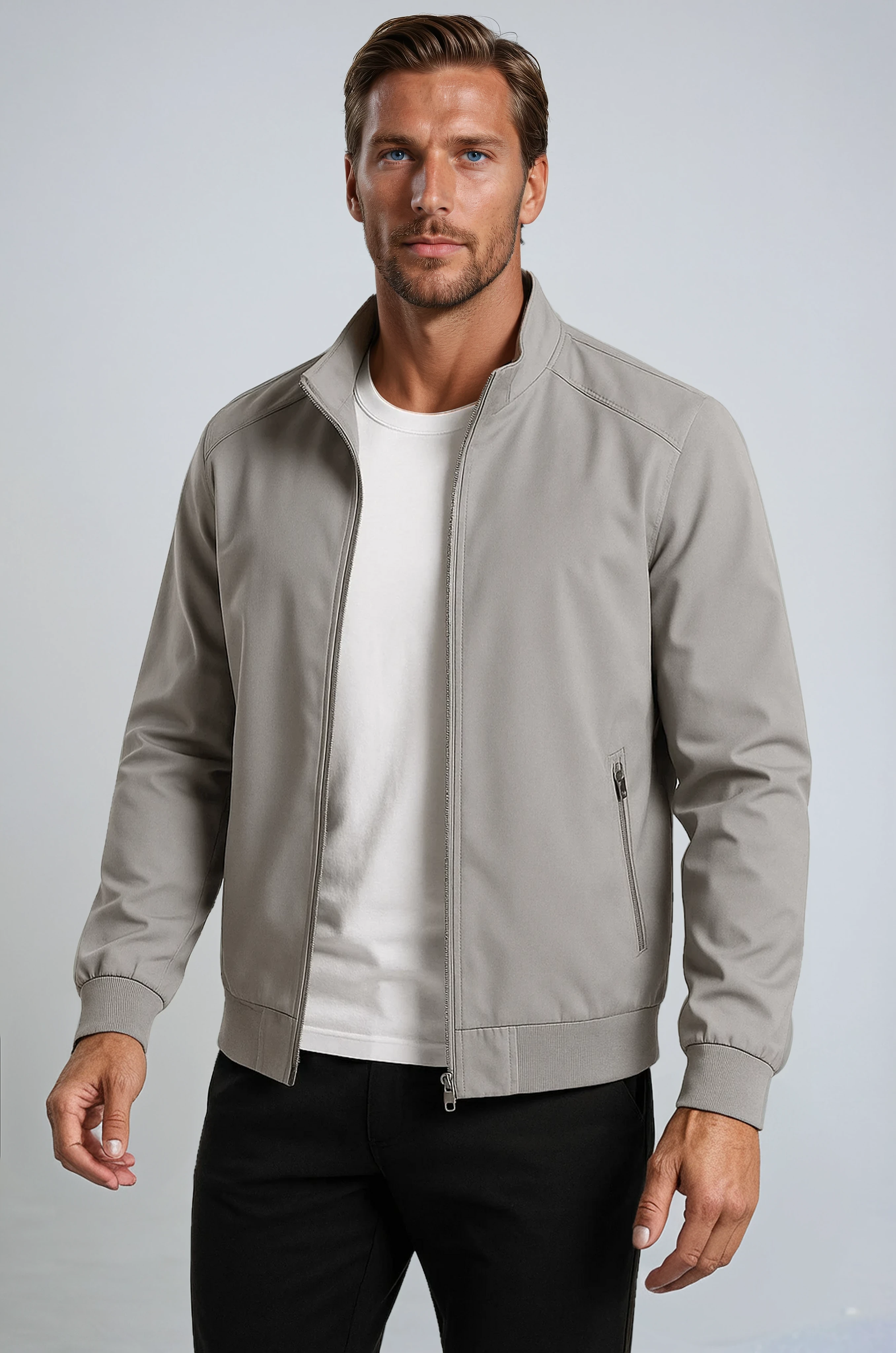 Veste Bomber Élégante et Confortable pour Hommes - Style Classique et Polyvalent 0