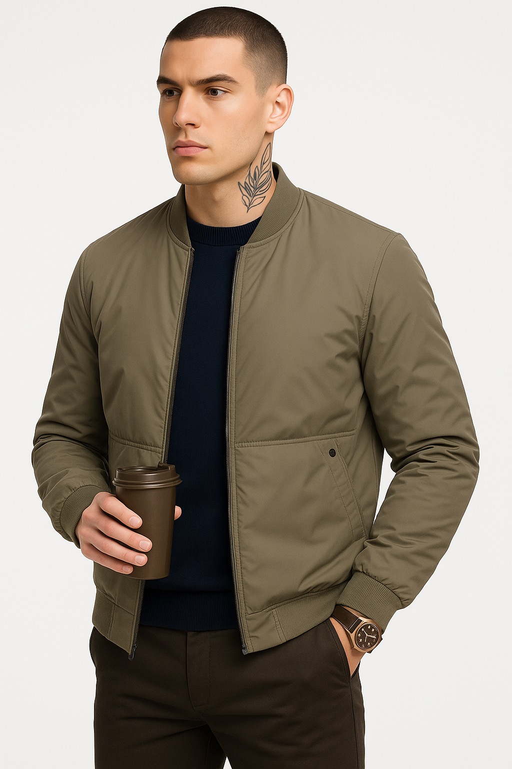 Veste Bouffante Décontractée au Confort Optimal 0