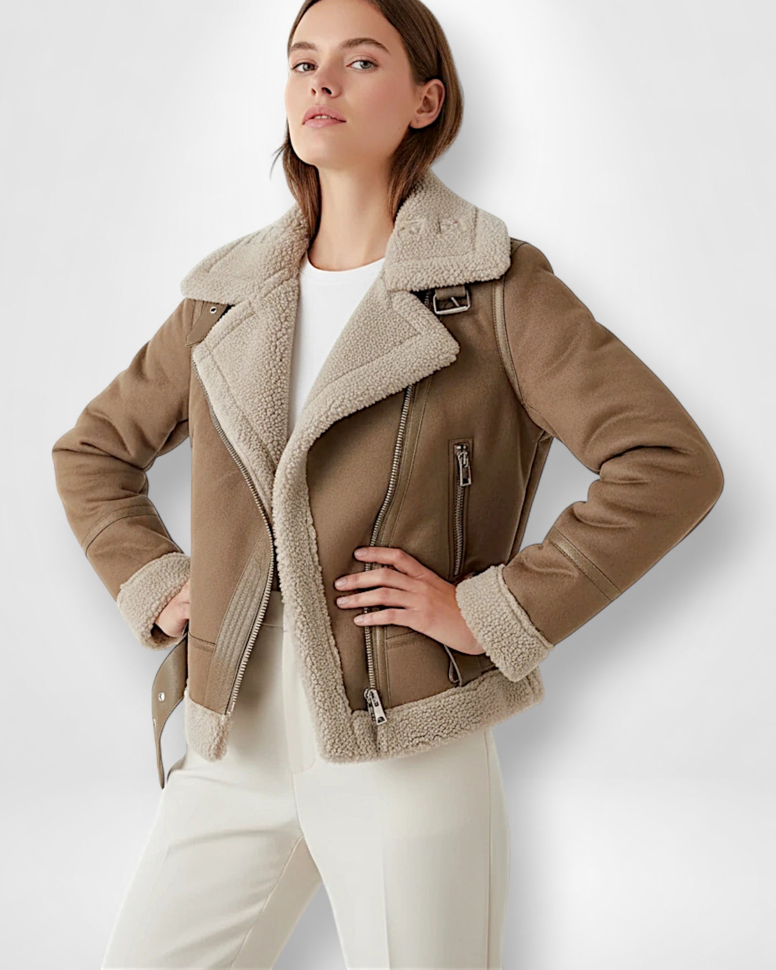 Veste Femme Bomber – Style Aviateur Moderne pour un Look Décontracté et Élégant 1