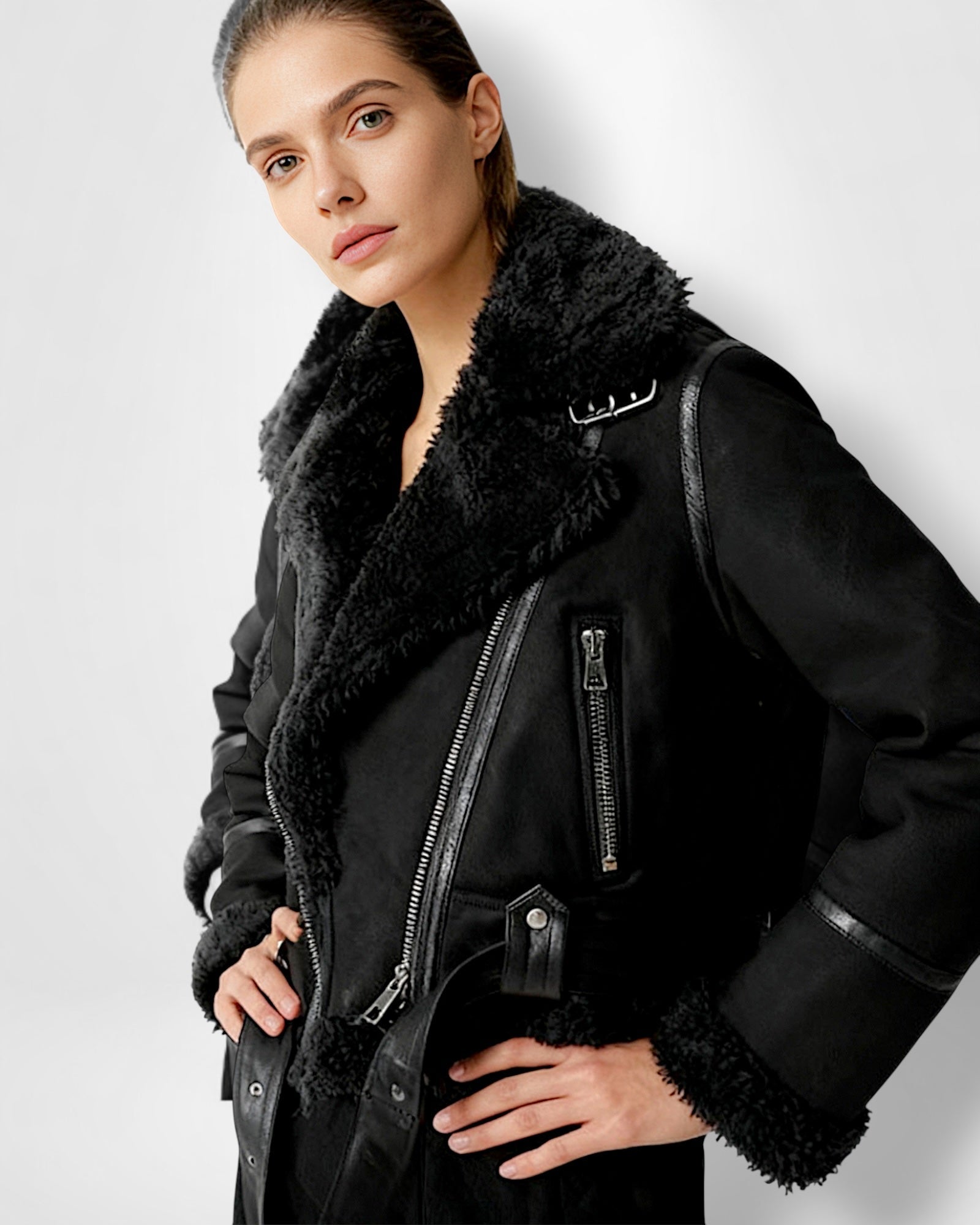 Veste Femme Bomber – Style Aviateur Moderne pour un Look Décontracté et Élégant 3