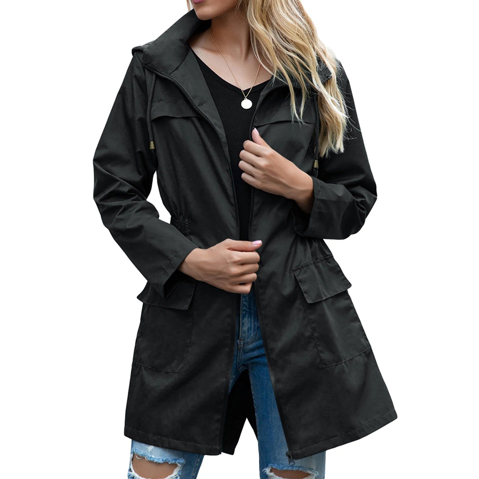 Veste Femme Élégante Imperméable au Confort Optimal 0