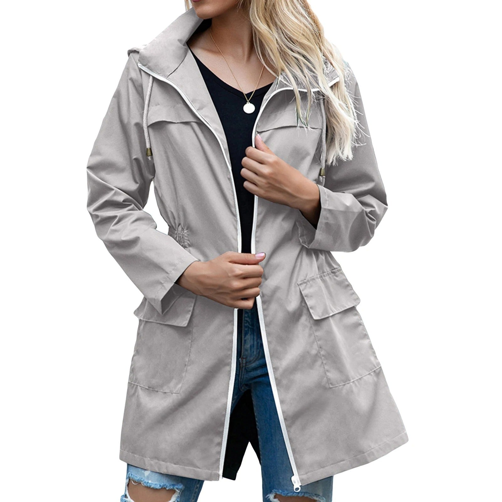 Veste Femme Élégante Imperméable au Confort Optimal 5