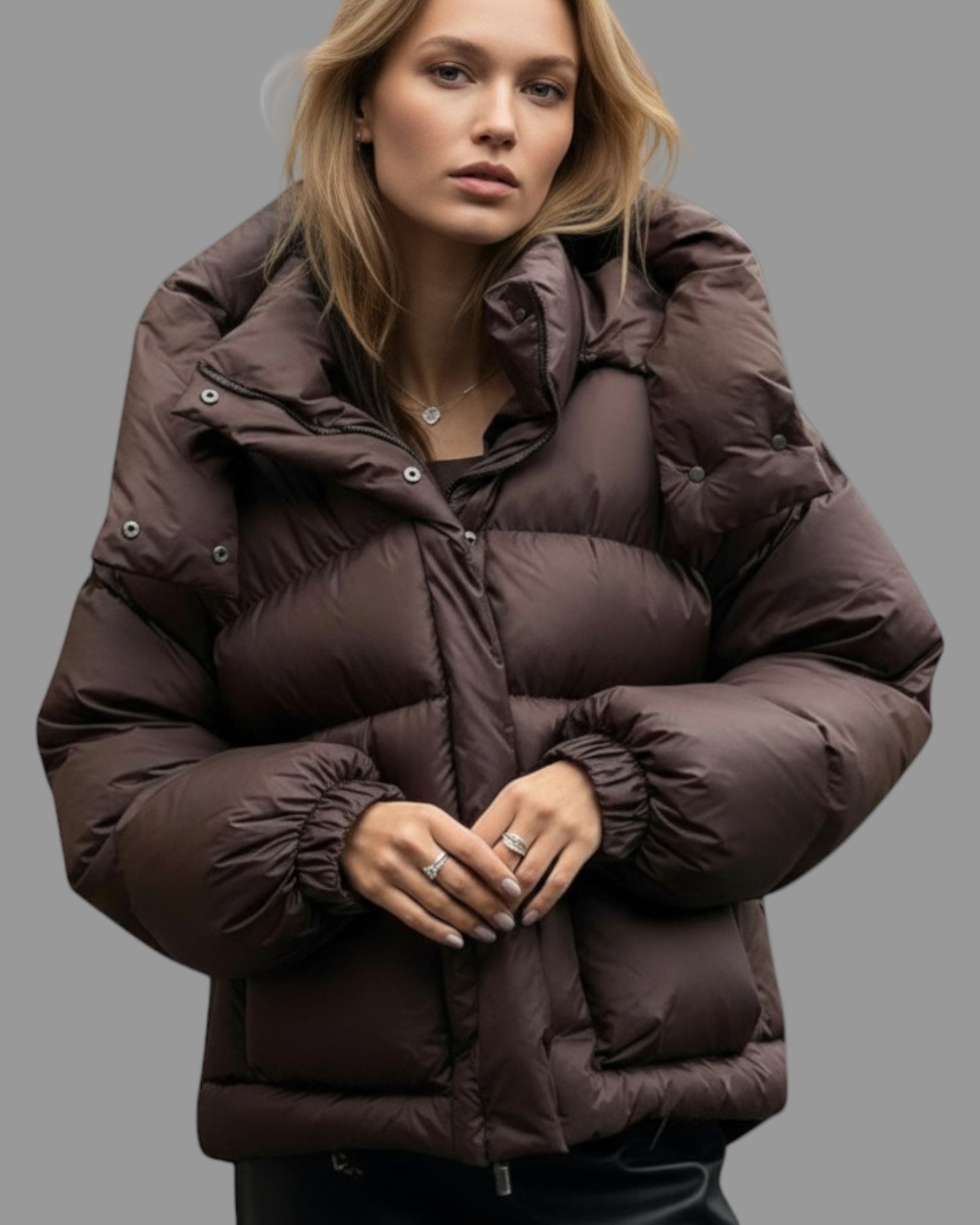 Veste Hiver Femme – Matelassée Hydrofuge avec Capuche pour Confort Optimal en Milieu Froid 0