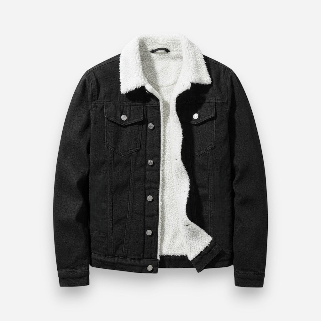 Veste en Jean Homme – Doublure Polaire pour Chaleur et Confort en Hiver 8