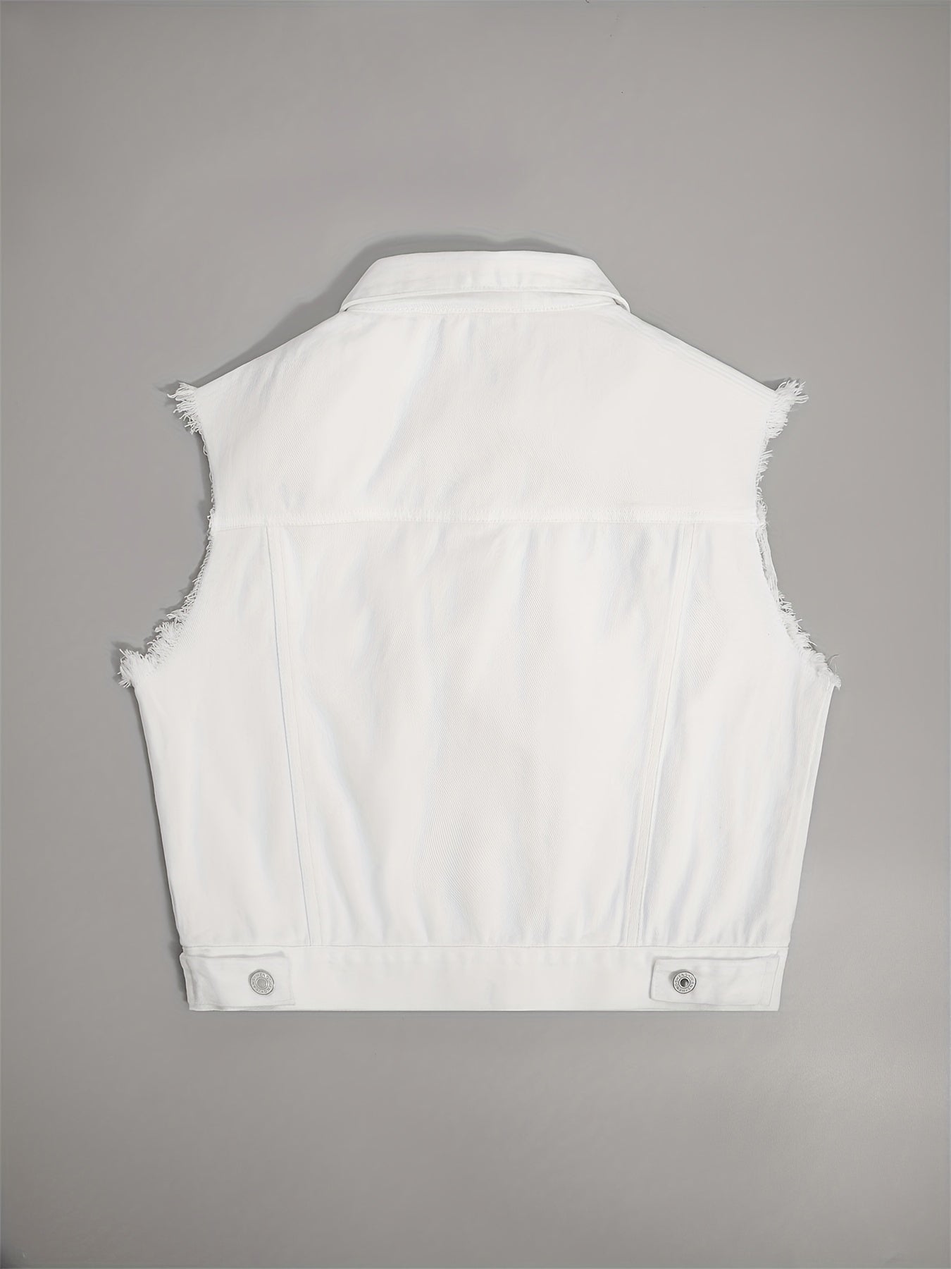 Veste en Jean Sans Manches Femme au Style Intemporel et Confort Optimal 5