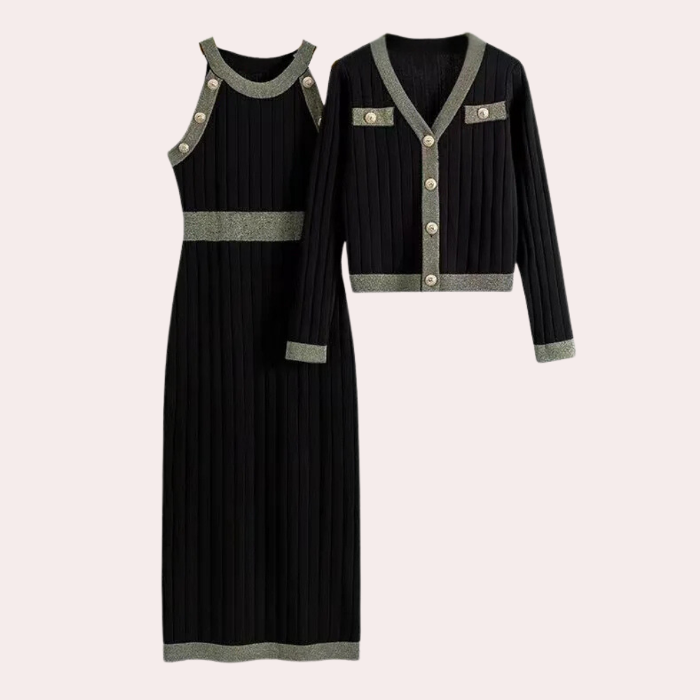 Ensemble Tailleur Femme Élégant et Polyvalent pour Toutes Occasions-6