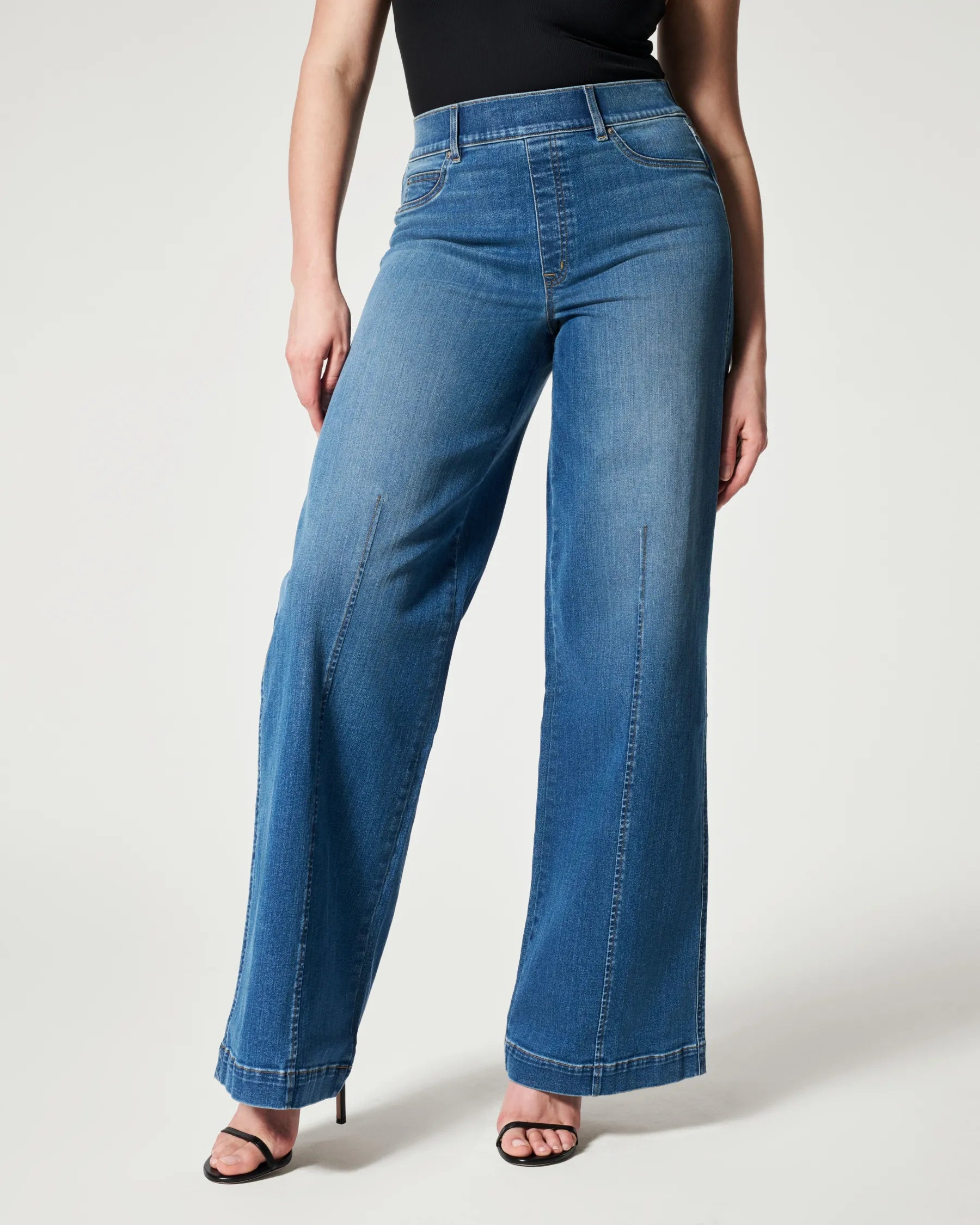 Jeans Femme Élastiques au Confort Inégalé-3