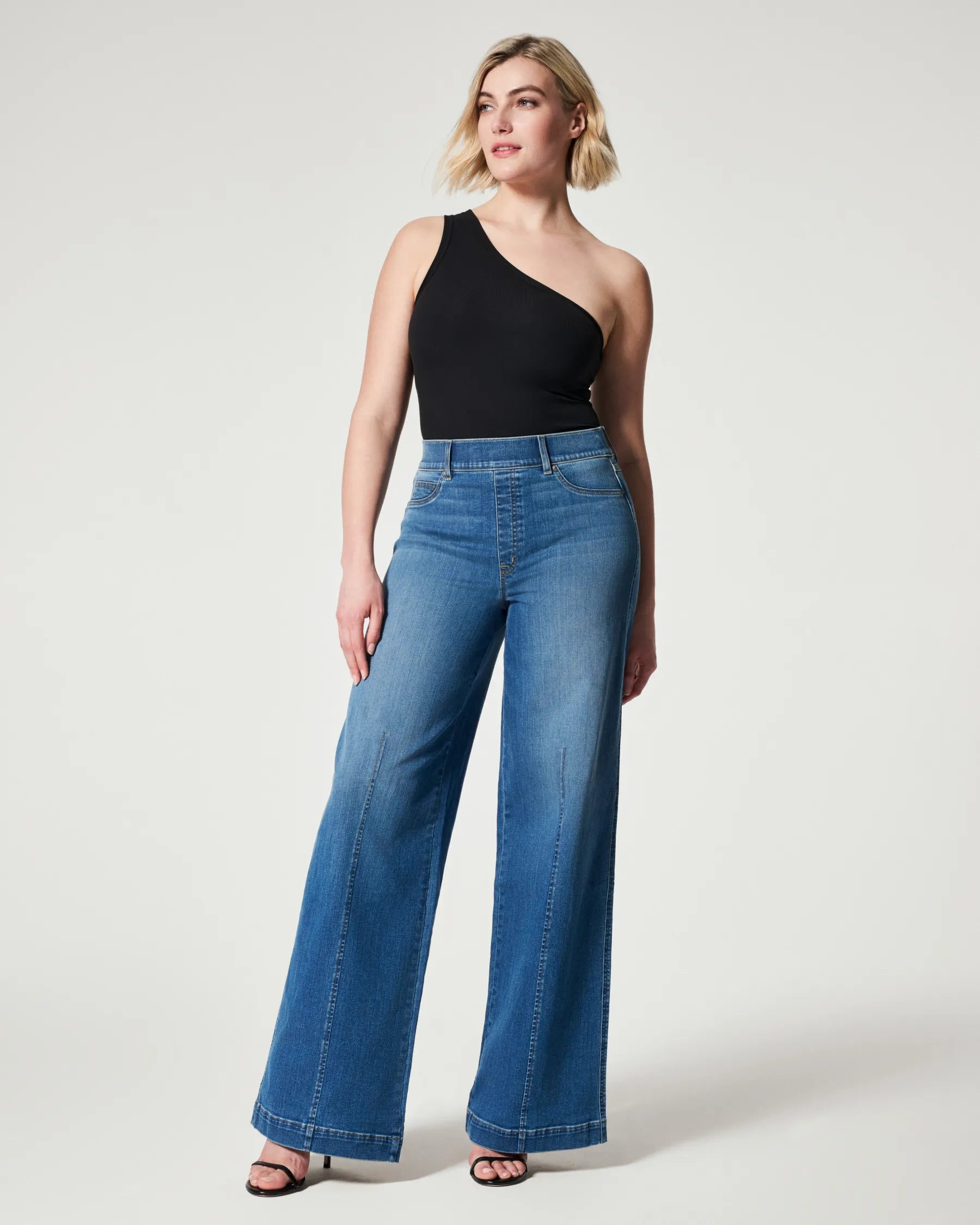 Jeans Femme Élastiques au Confort Inégalé-2