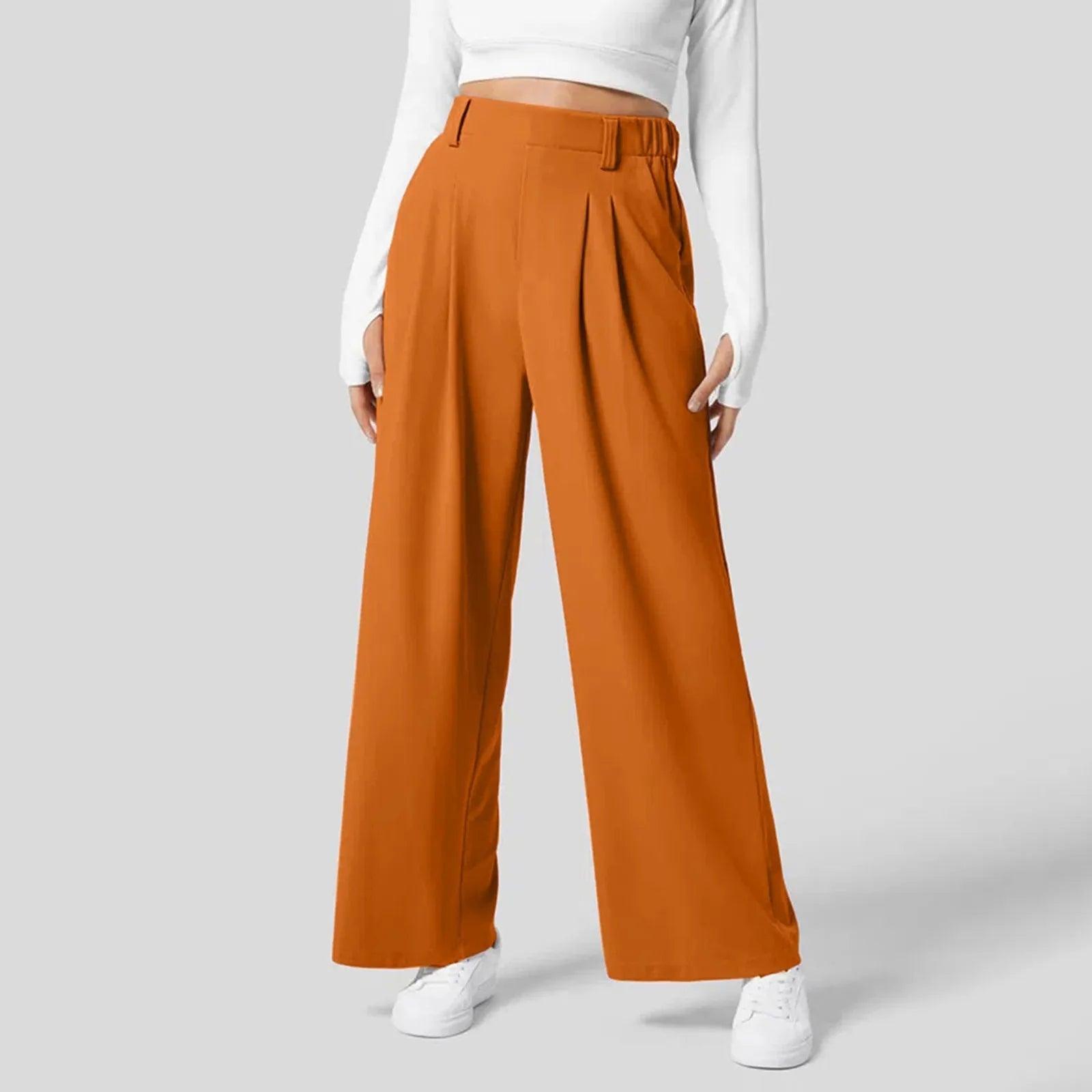 Variant image for Pantalon Fluide Femme Élégant au Confort Optimal-16