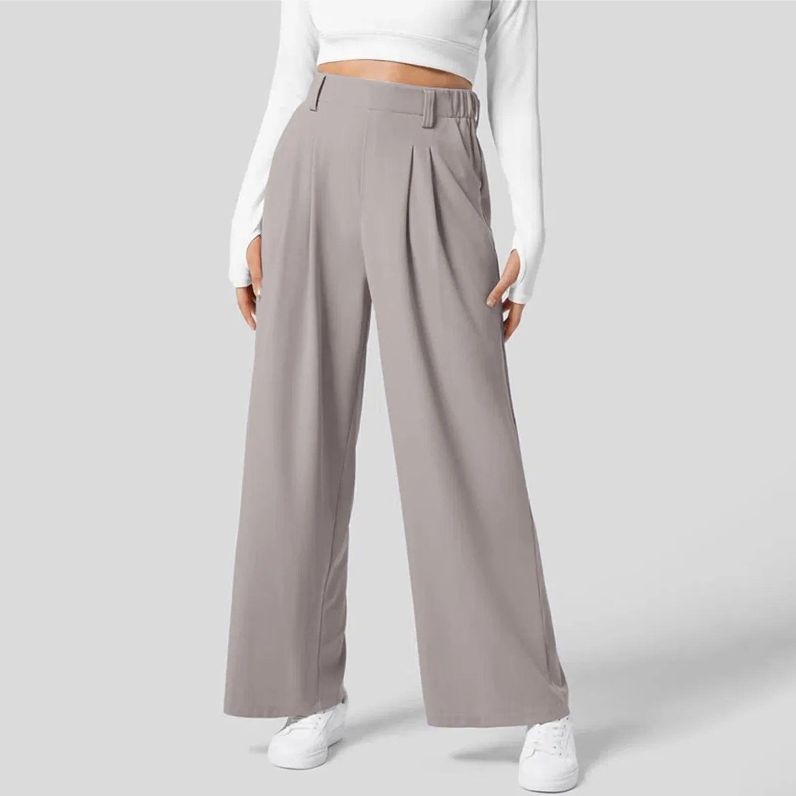 Variant image for Pantalon Fluide Femme Élégant au Confort Optimal-6