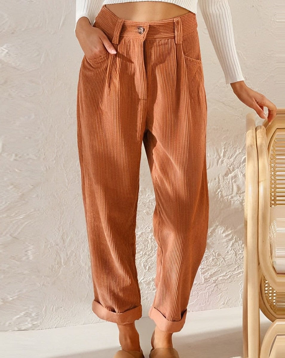 Pantalon Femme Élégant au Confort Optimal-1