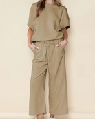 Variant image for Ensemble Femme Chic Décontracté avec Silhouette Fluide-1