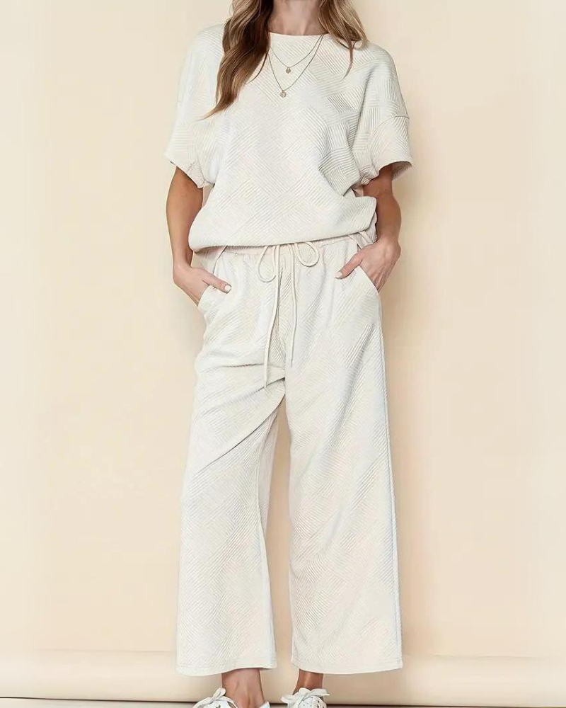 Variant image for Ensemble Femme Chic Décontracté avec Silhouette Fluide-6