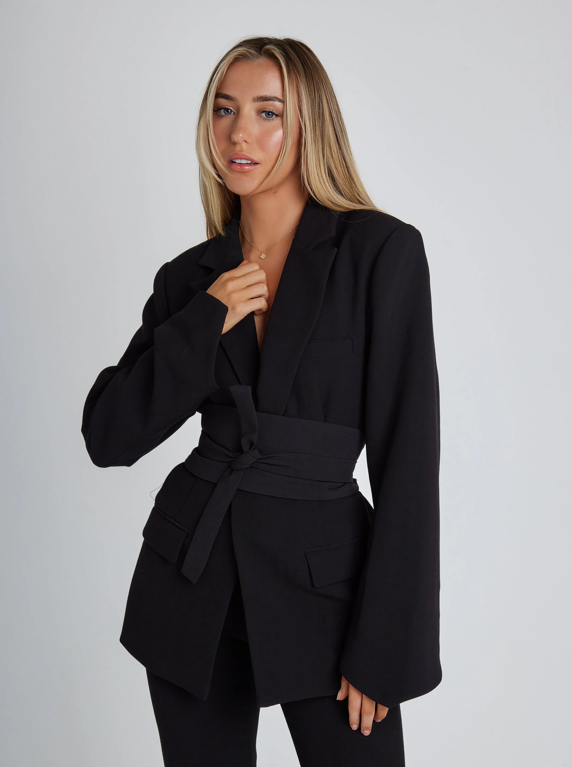 Variant image for Blazer Chic Femme Ajusté au Style Polyvalent-1