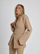Variant image for Blazer Chic Femme Ajusté au Style Polyvalent-5