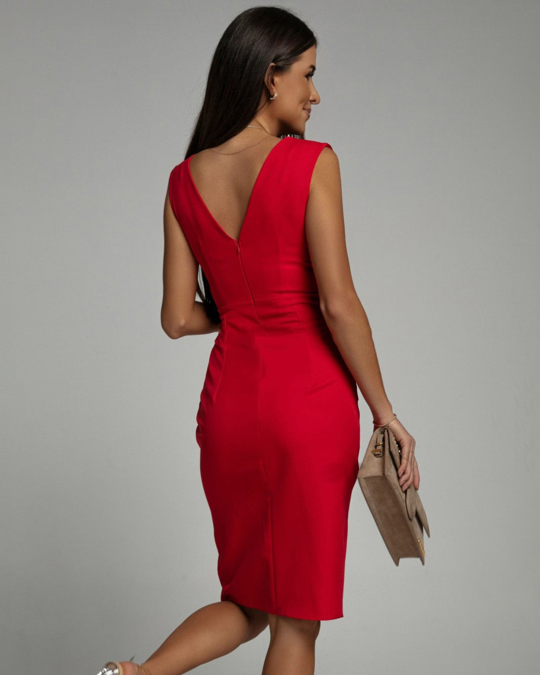 Robe Longue Femme Élégante au Style Polyvalent-2