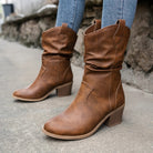 Variant image for Bottes Cowboy Femme Rétro Élégantes au Confort Optimal-15