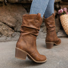 Bottes Cowboy Femme Rétro Élégantes au Confort Optimal-4
