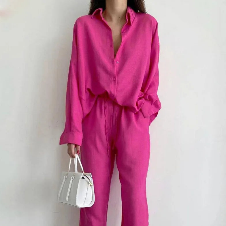 Variant image for Ensemble Femme Chic Décontracté pour un Confort Élégant-12