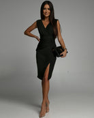 Robe Longue Femme Élégante au Style Polyvalent-4