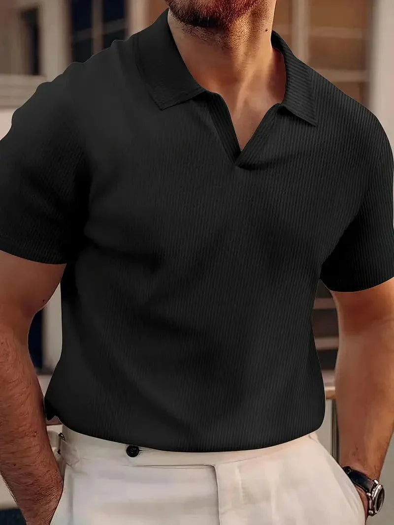Variant image for Polo Masculin Élégant et Confortable pour Sorties Décontractées-13