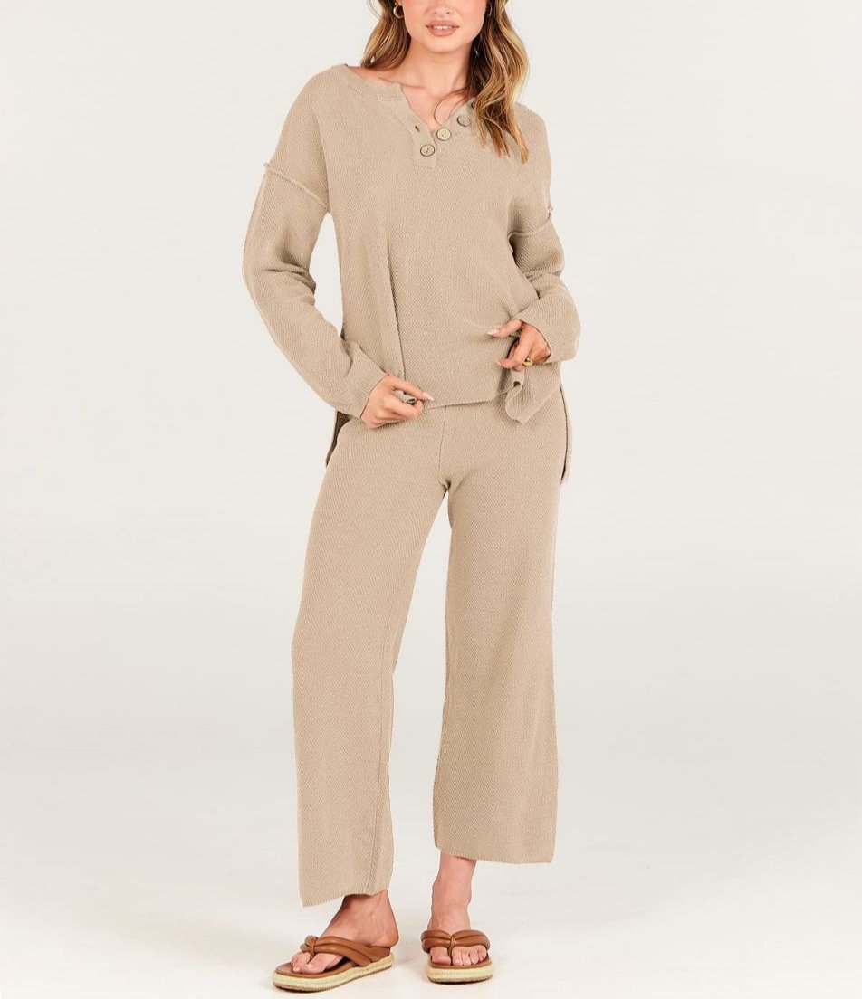 Variant image for Ensemble Tailleur Femme Élégant avec Décolleté en V-6