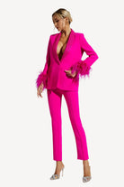 Ensemble Tailleur Femme Éblouissant au Style Élégant-1