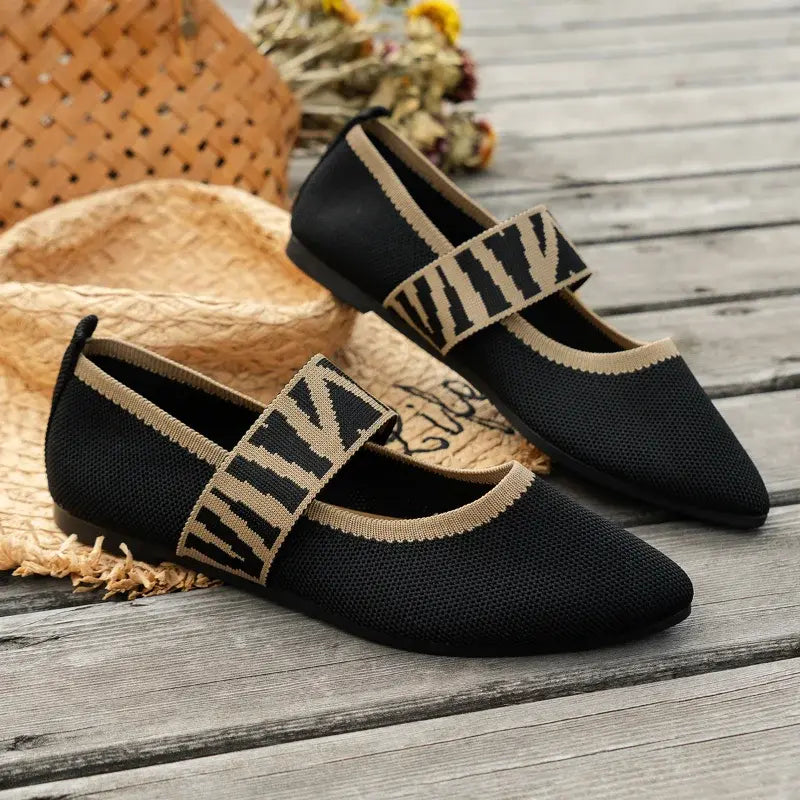 Ballerines Femme Confortables avec Tiras Élastiques 4