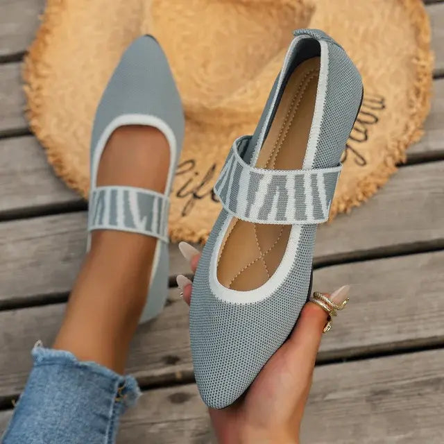 Ballerines Femme Confortables avec Tiras Élastiques 5