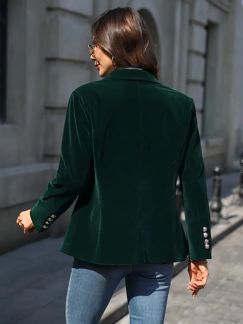Blazer Femme Chic à Coupe Ajustée pour un Style Élégant 1