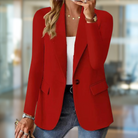 Blazer Femme Noir Élégant au Style Sophistiqué 0