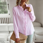 Blouse Femme Chic à Volants Élégante pour un Style Raffiné 4