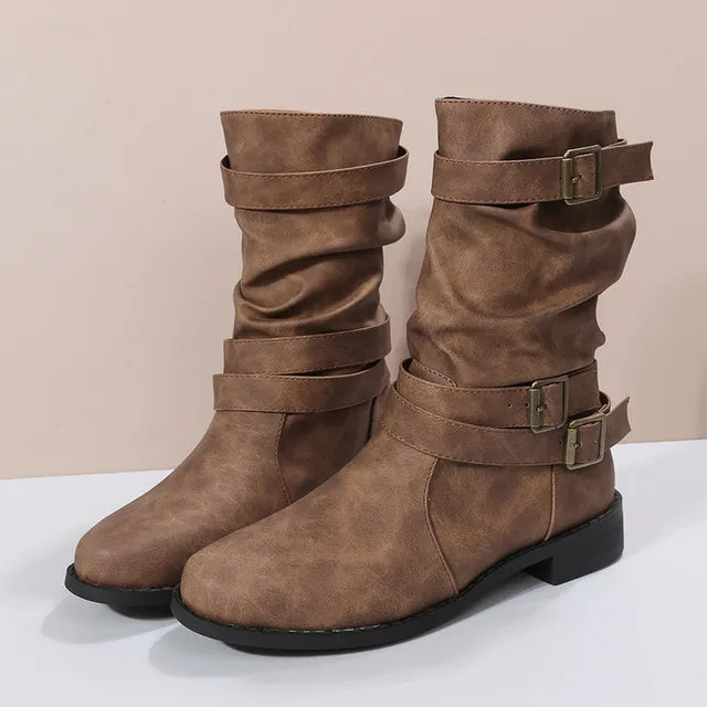Bottes Noires Femme Élégantes avec Confort et Style Pratique pour Femmes 1