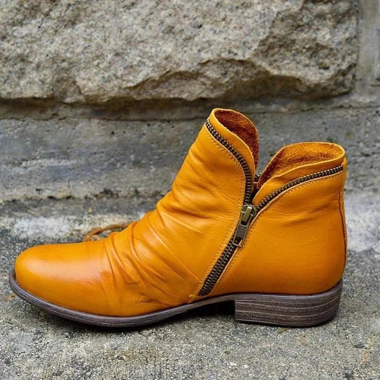 Bottines Élégantes Femme à Zip Latéral, Design Slim et Confort Optimal 1