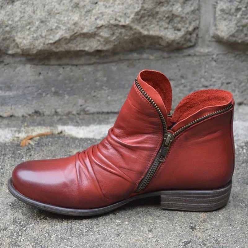 Bottines Élégantes Femme à Zip Latéral, Design Slim et Confort Optimal 2