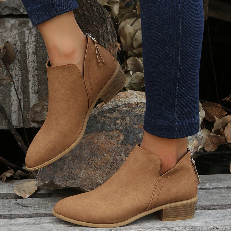 Bottines Élégantes Femme au Style Classique et Sophistiqué pour Toutes Occasions 2