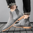 Bottines Homme Chelsea Jaunes Confortables et Élégantes 2