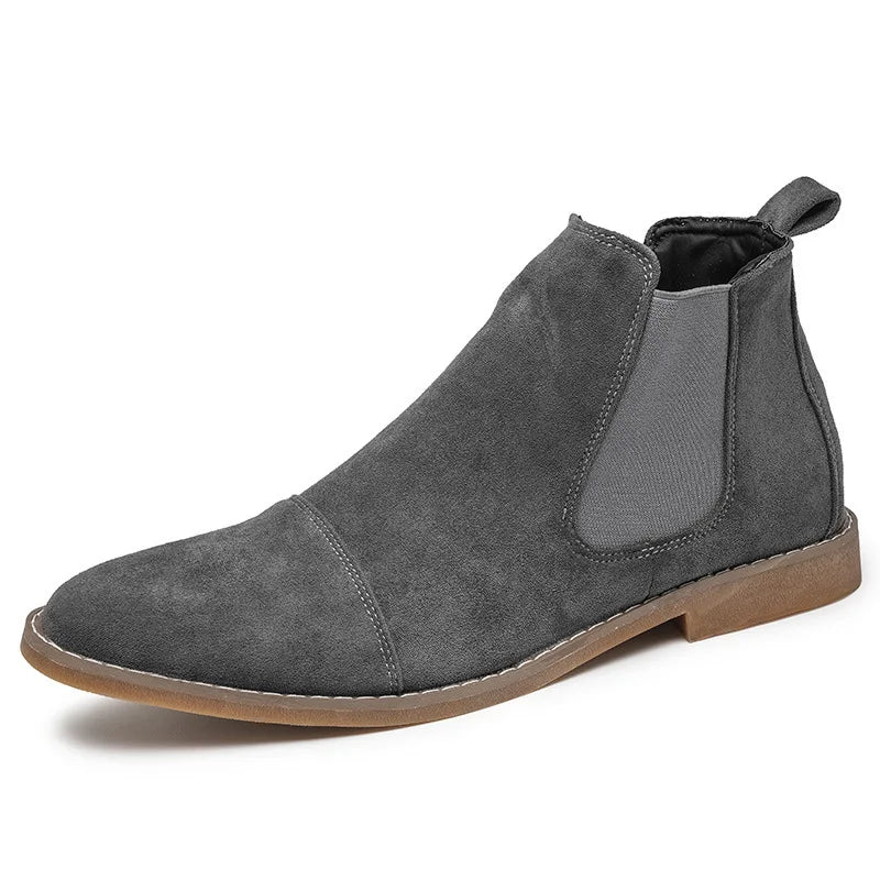 Bottines Homme Chelsea Jaunes Confortables et Élégantes 6