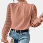 Variant image for Blouse Femme Élégante et Aérée avec Manches Papillon-16