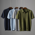 Polo Manche Longue Homme Élégant au Confort Optimal-4