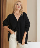 Cardigan Femme Décontracté à Col en V avec Détails Boutonnés pour un Confort Optimal 1