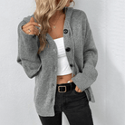 Cardigan Femme Élégant Boutonné au Style Intemporel et Confort Optimal 0