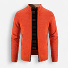 Cardigan Zippé Homme – Col Montant Élégant pour Confort Optimal en Toute Saison 3