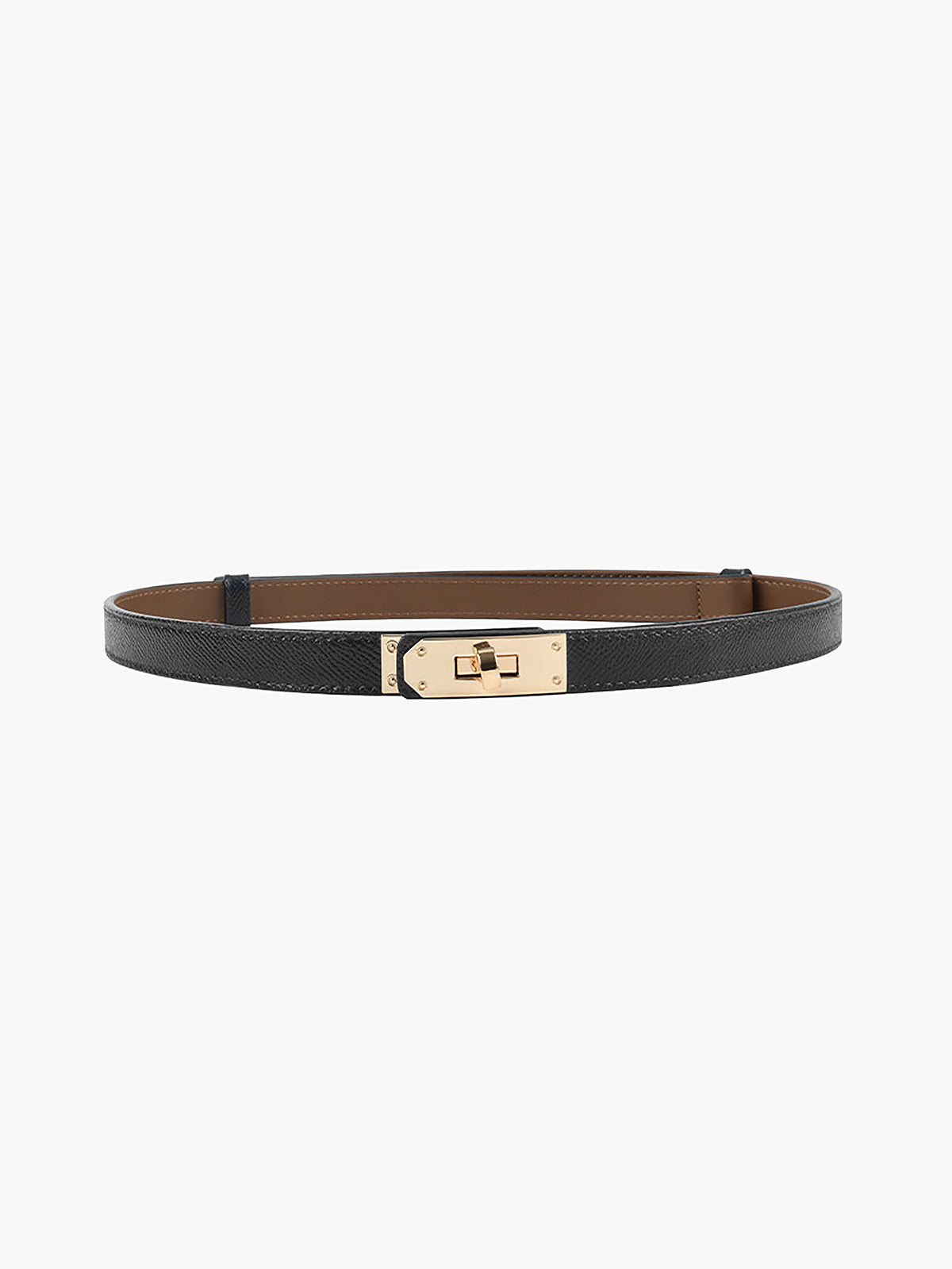 Ceinture Femme Luxe Ajustable avec Détails Dorés 0